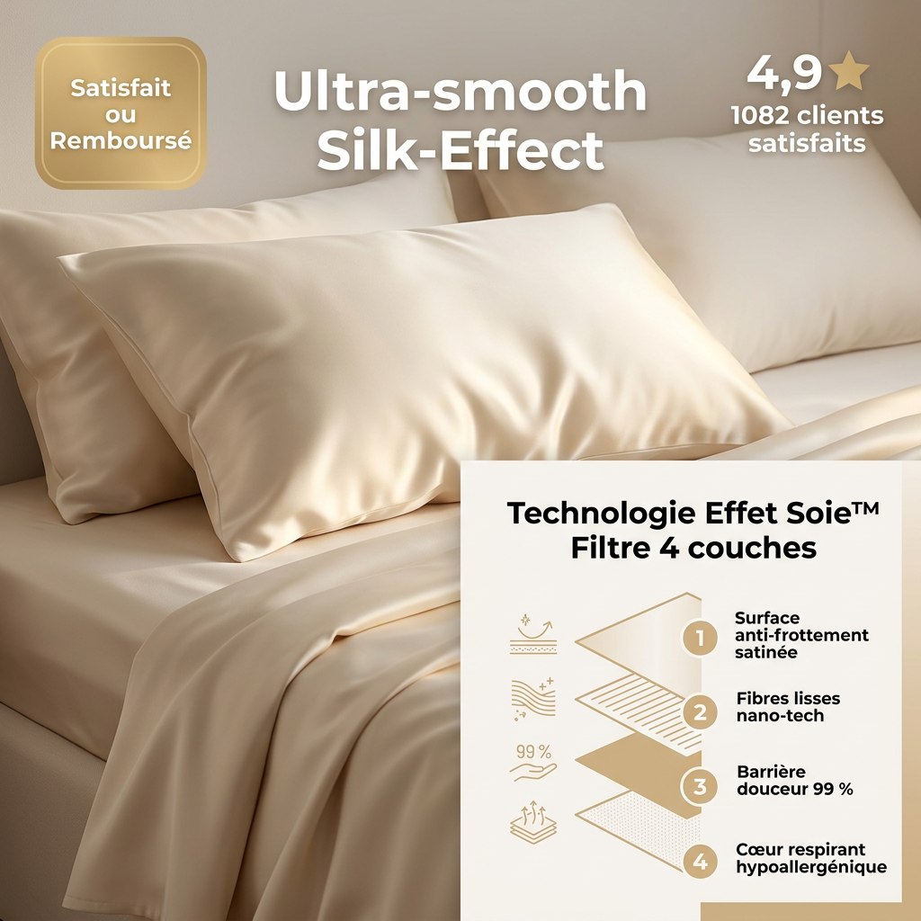 Velours De Nuit – Taie ultra-douce